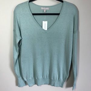 NWT Banana Republic Sage Green Sweater Size Medium
